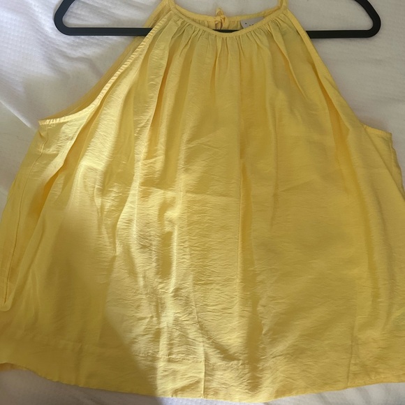 a new day Tops - a new day Yellow Halter Tank Top